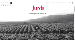 Desktop Screenshot of jurds.com.au